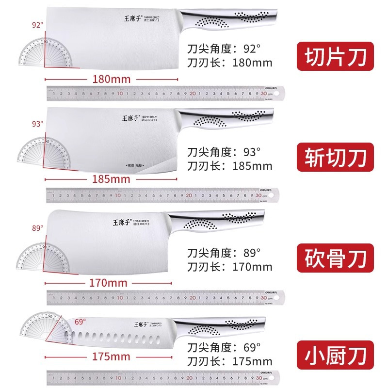 王麻子剪刀家用老式不锈钢工业缝纫专用大号裁缝尖头剪纸剪子8138高清大图