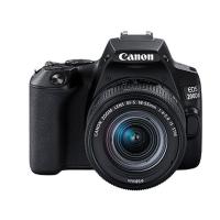 佳能(Canon)迷你单反EOS 200D II(18-55)黑色数码相机 单镜头套装 有效像素约2410万 Vlog