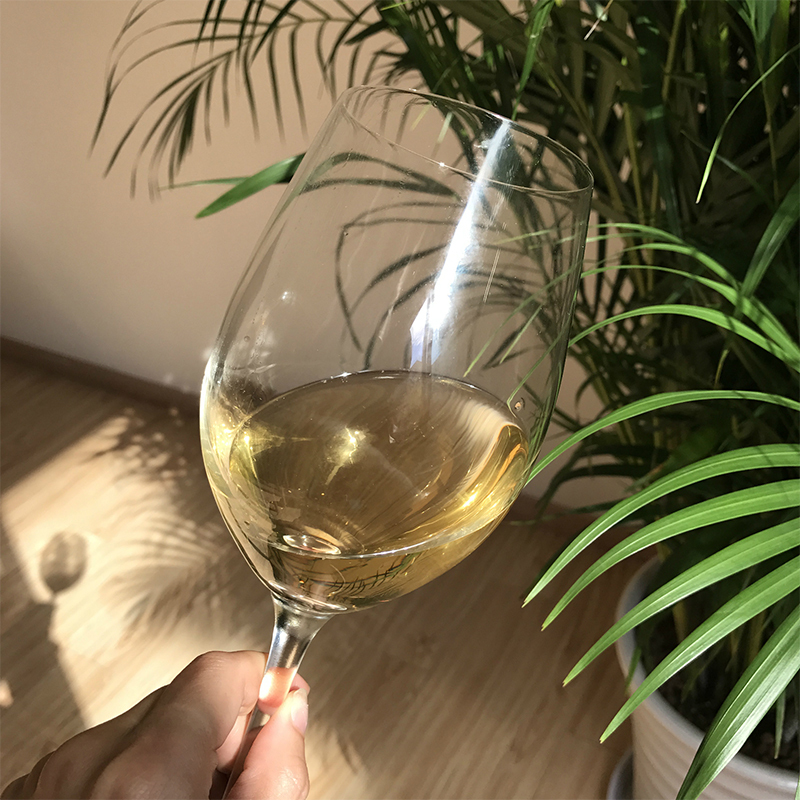 欧华庄园 国产白葡萄酒山东烟台莎当妮干白葡萄酒单支送礼自饮