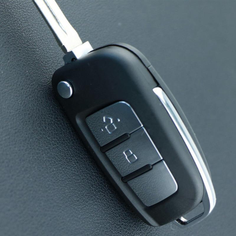 长安奔奔mini车折叠遥控器钥匙胚e200直柄改装迷你遥控外壳电池奔奔