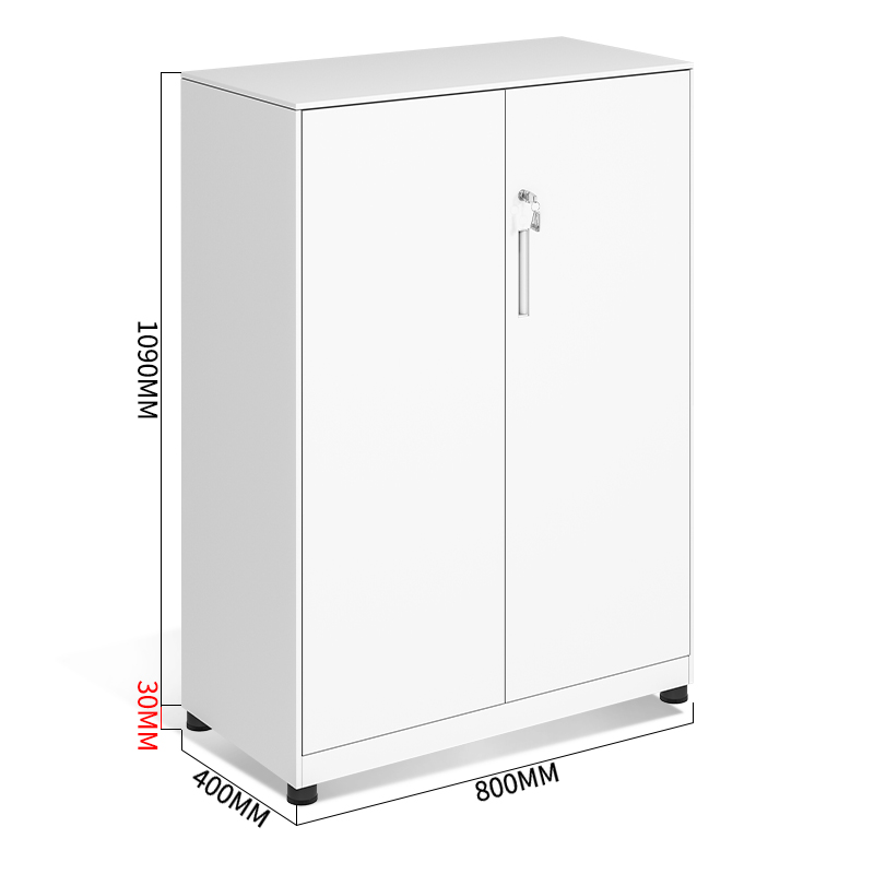 鑫木樽办公柜800*400*1090mm台高清大图