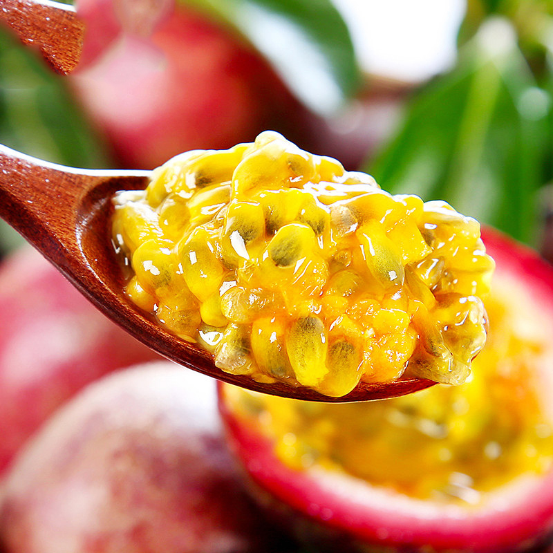 苏鲜生精品云南紫皮百香果西番莲鸡蛋果5斤特大果新鲜采摘苏鲜生