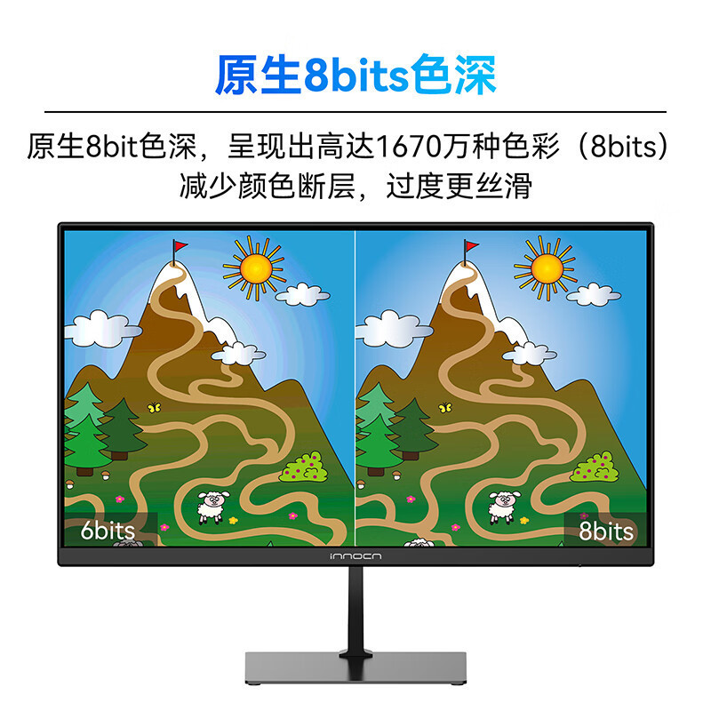 Innocn 联合创新 24D1F 液晶显示器 23.8 16:9 VA 1920 1080 1年