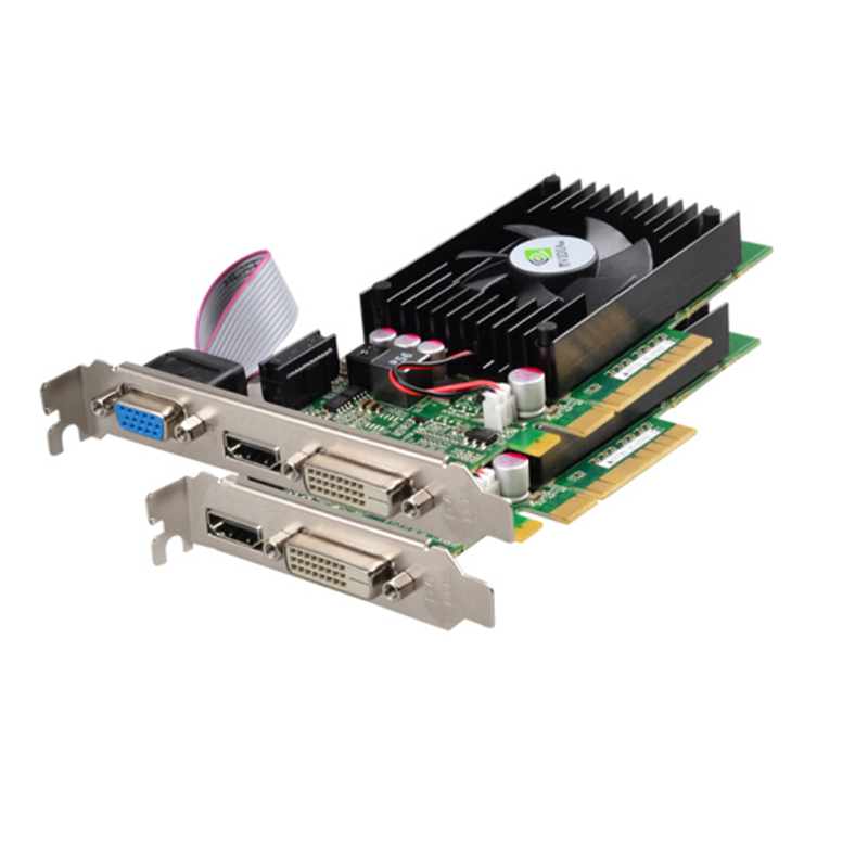 Yealink GT730 PCIE-8X 2G 650Mhz/1000Mhz 64bit 台式电脑显卡