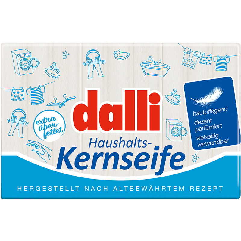 达丽(dalli) DL030 100g强力去污家庭 3块/包 洗涤皂 300克/包 (计价单位：包)