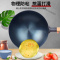 铁锅炒锅不粘锅无涂层煤气灶专用饭店商用纯章丘老式大炒菜锅家用