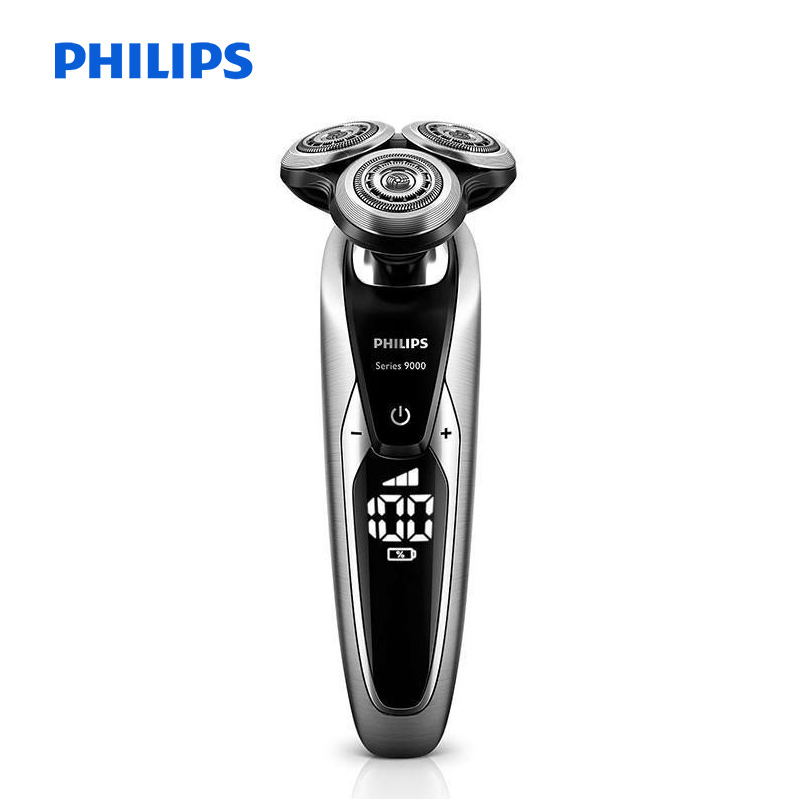 飞利浦(Philips) 电动剃须刀 S9711/33 干湿两用 三刀头全身水洗 充电旋转式刮胡刀
