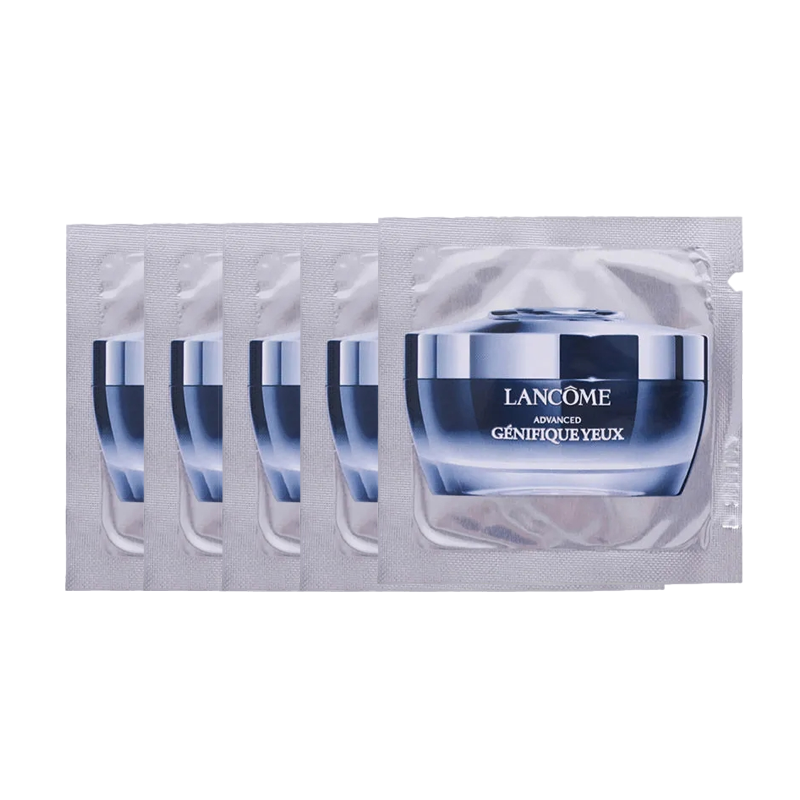 LANCOME兰蔻小黑瓶发光眼霜1ml*5片装体验