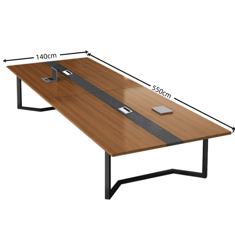 豫龙都会议桌5.5m张高清大图