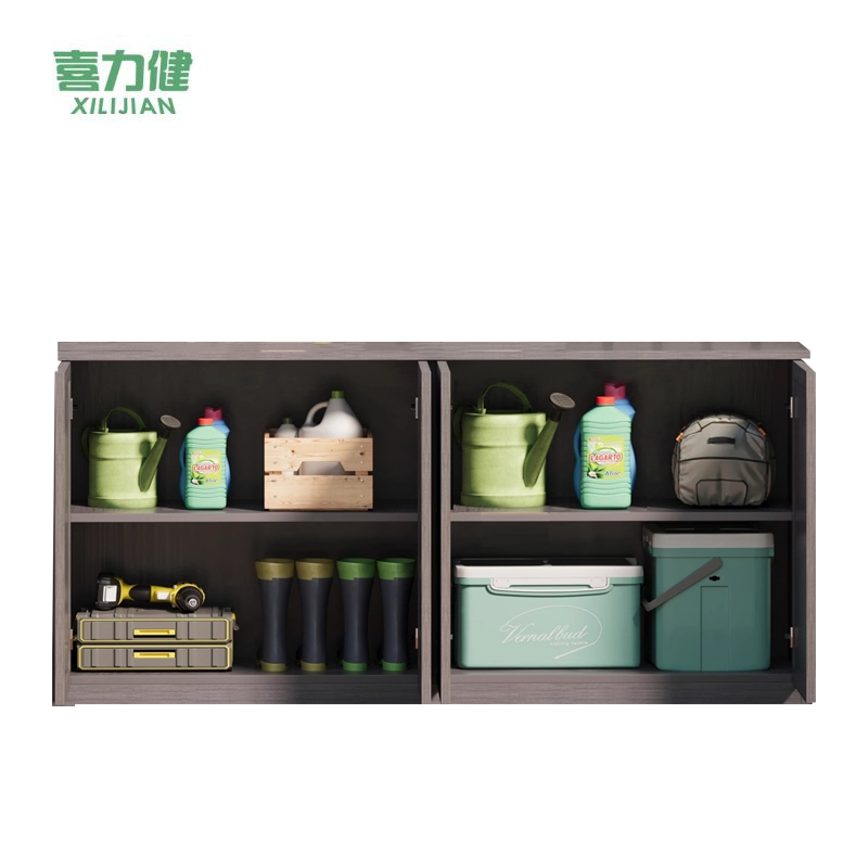 喜力健 铝合金储物柜 咖啡色1300*435*1000MM 个高清大图