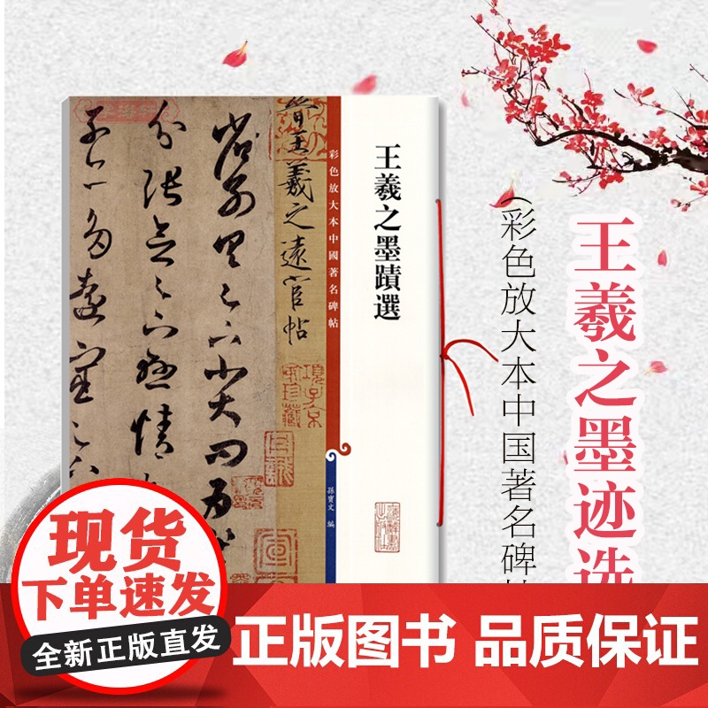 王羲之墨迹选 彩色放大本中国碑帖 繁体旁注 草书毛笔字帖碑帖 孙宝文 正版图书书籍 上海辞书出版社高清大图