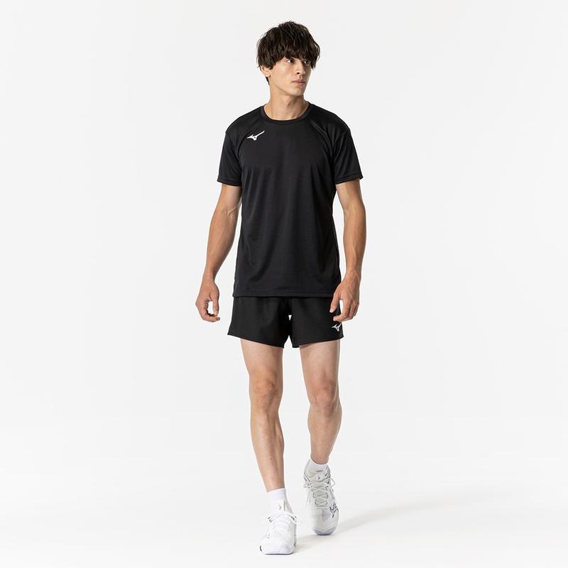 Mizuno男款运动透气排汗Basic半袖 volley排球T恤