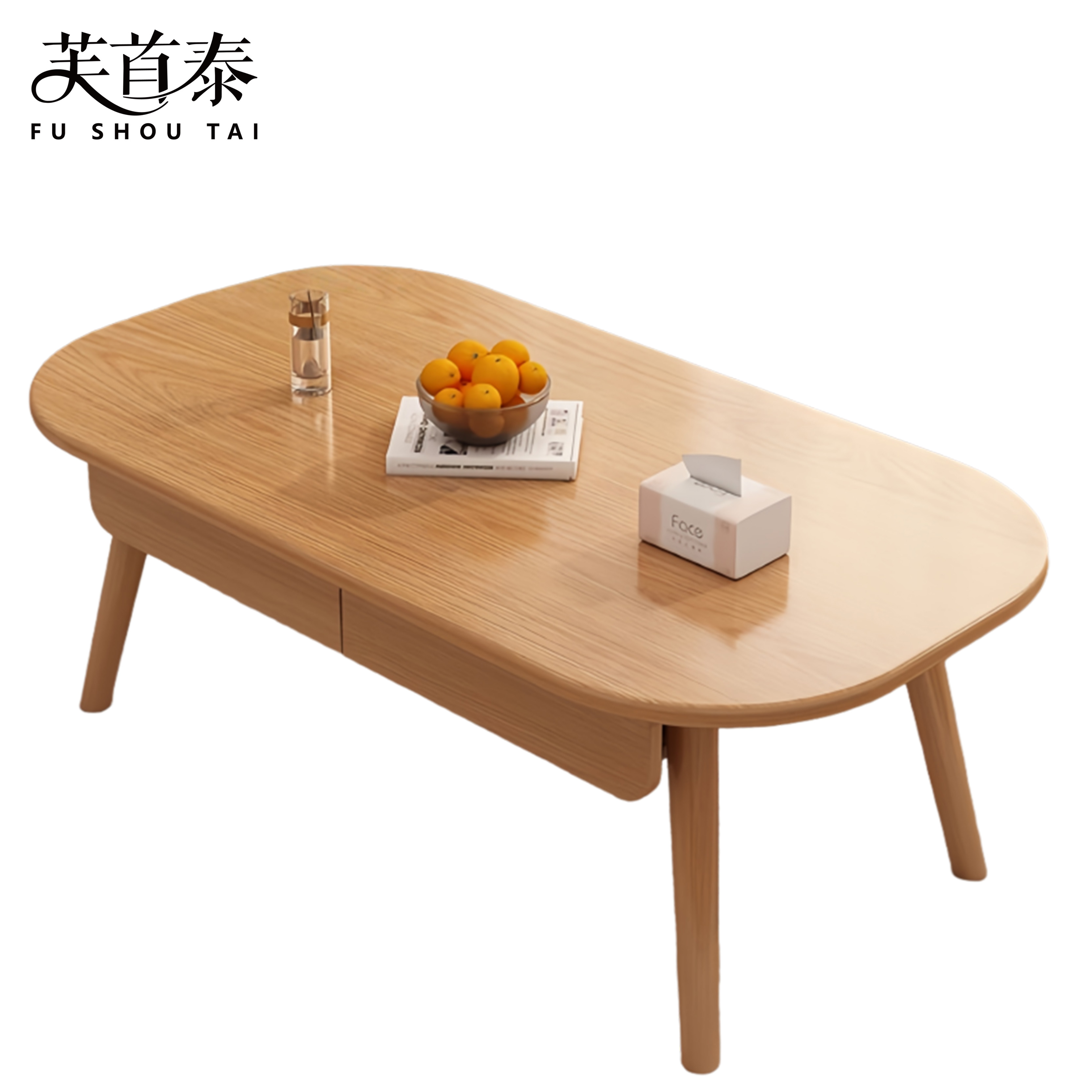 芙首泰茶几1.2米1200*600*450mm台高清大图