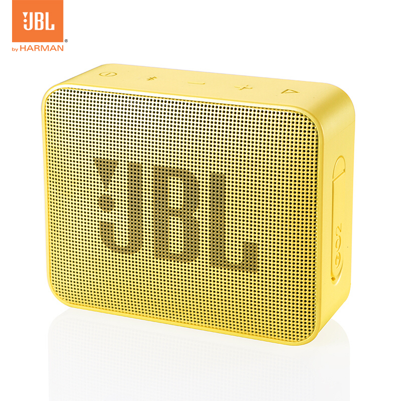 JBL GO2 音乐金砖二代 蓝牙音箱 低音炮 户外便携音响 迷你小音箱 可免提通话 柠檬黄