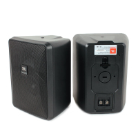 JBL CONTROL 25-1L室外全天候壁挂音箱 会议室背景音乐音响 黑色