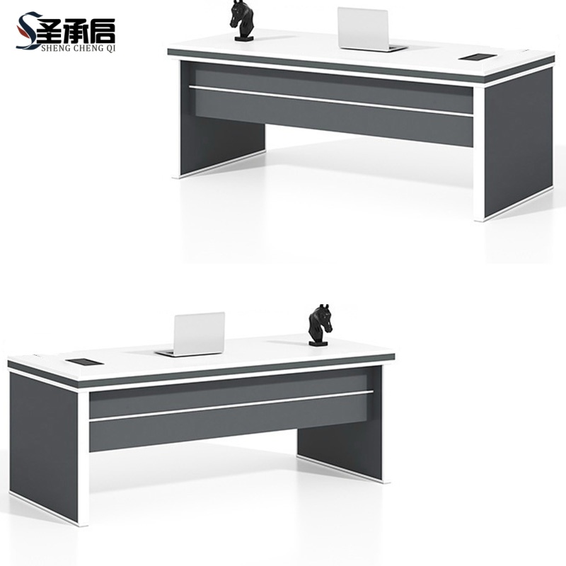 圣承启 老板桌 1.6米张高清大图