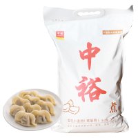 中裕(ZHONGYU)雪花小麦粉(煮)5Kg面粉富强粉中筋面粉 水饺面条大饼馒头用粉 食用粉 通用粉 中裕出品