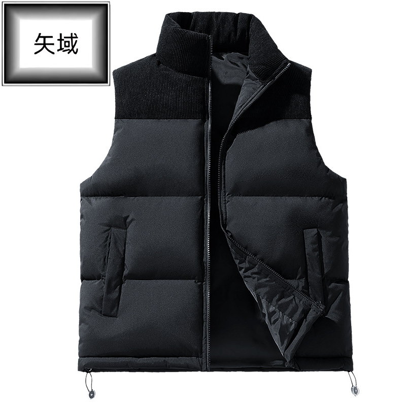 矢域男士纯棉透气马甲宽松无袖背心夏季薄款休闲百搭运动健身款高清大图