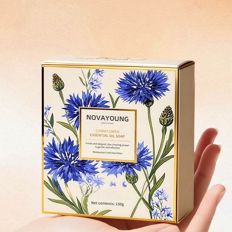 novayoung N1019矢车菊精油皂150g 精油皂(计价单位:块)米黄色高清大图