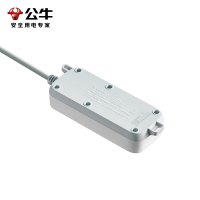 公牛(bull)B5110全长1米插座面板多孔插排插长线多用功能家用插位拖接线板电插板带线学生宿舍床头超短线插线板
