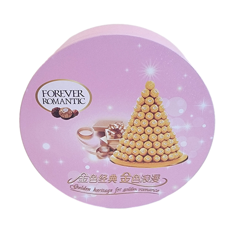 费列罗(FERRERO) 巧克力结婚喜糖散装巧克力榛果威化圆形铁盒装6粒礼盒装结婚送礼高清大图