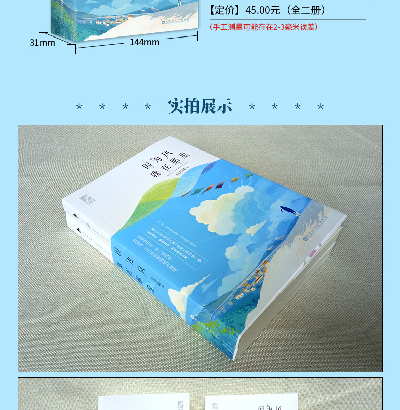 [醉染正版]新书 因为风就在那里 玖月晞著 追风系列季 亲爱的阿基米德 他知道风从哪个方向来作品作者 青春文学 都市高清大图