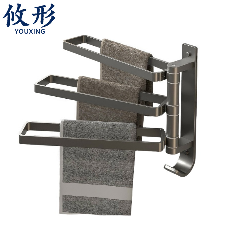 攸形 浴巾杆三杆个高清大图