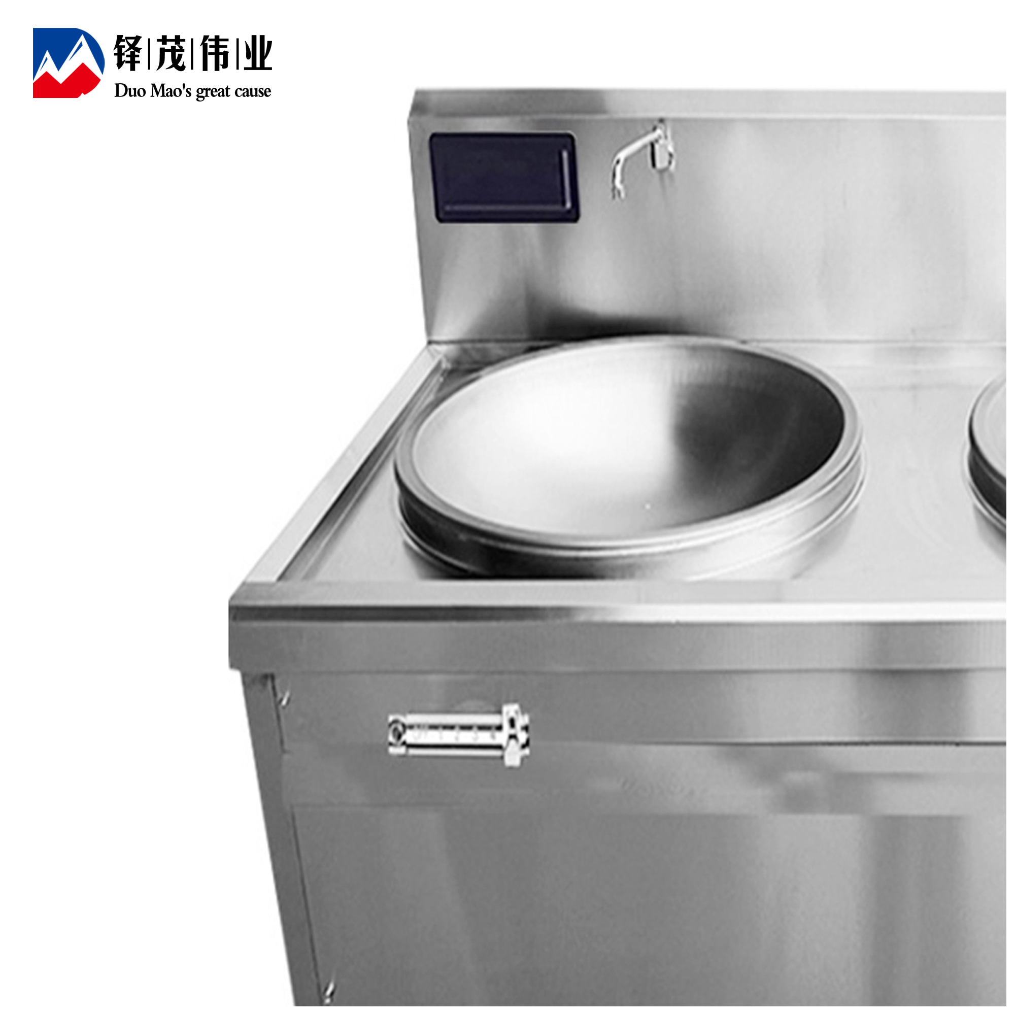 铎茂伟业 双头60大锅灶 1500*900*800+400mm 台高清大图