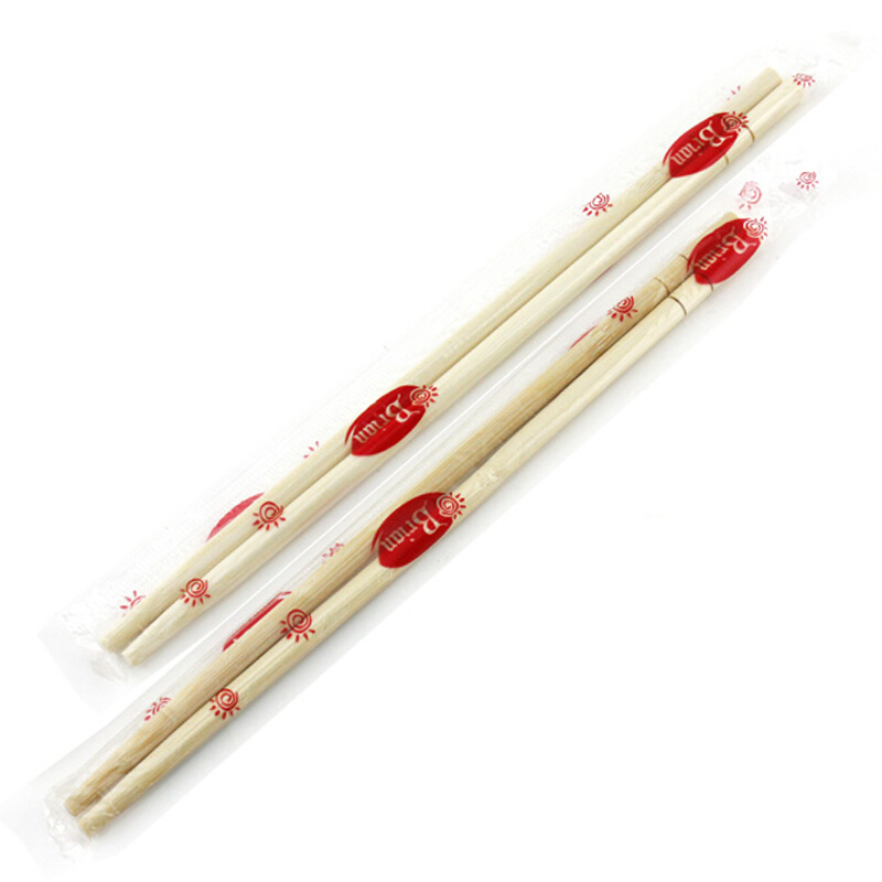唐宗筷 竹质筷子 野营家用快餐一次性卫生筷子独立包装筷子100双 C6250
