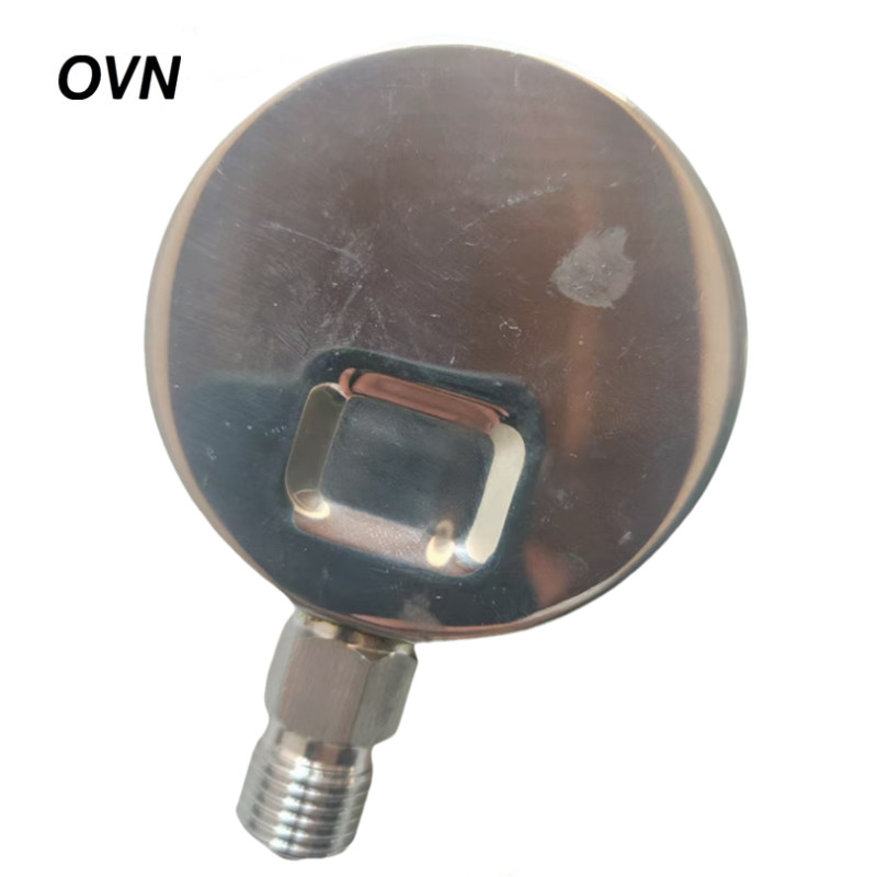 OVN 全不锈钢压力表 Y-100BF径向 块高清大图