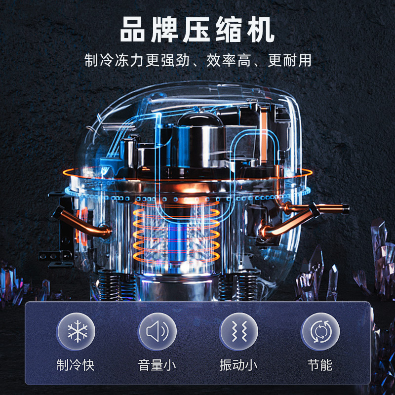 埃利斯(AILISI)商用铝合金展示柜 冷藏保鲜柜 商用风冷冰柜立式饮料柜便利店超市冰箱冷饮柜LD-1800FTH高清大图