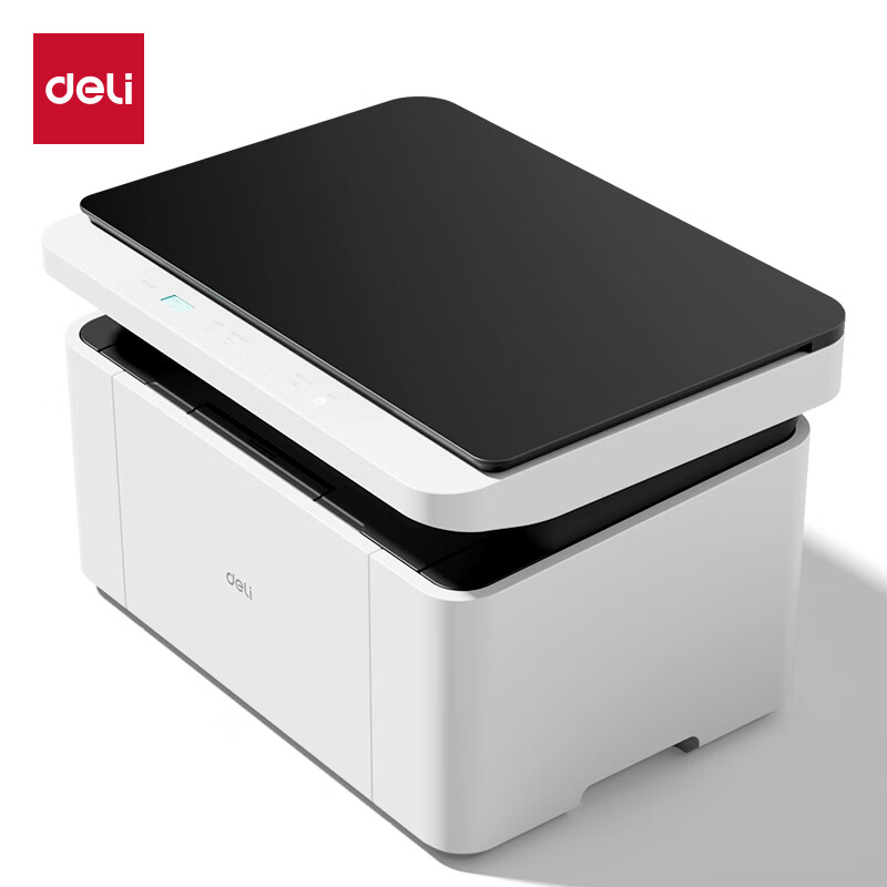 得力(deli)M1120W A4黑白激光 手动双面 20页/分钟 激光多功能一体机