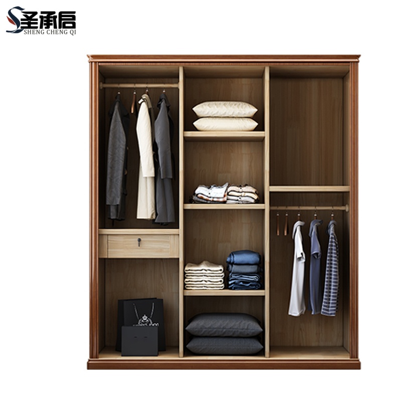 圣承启更衣柜三门台高清大图