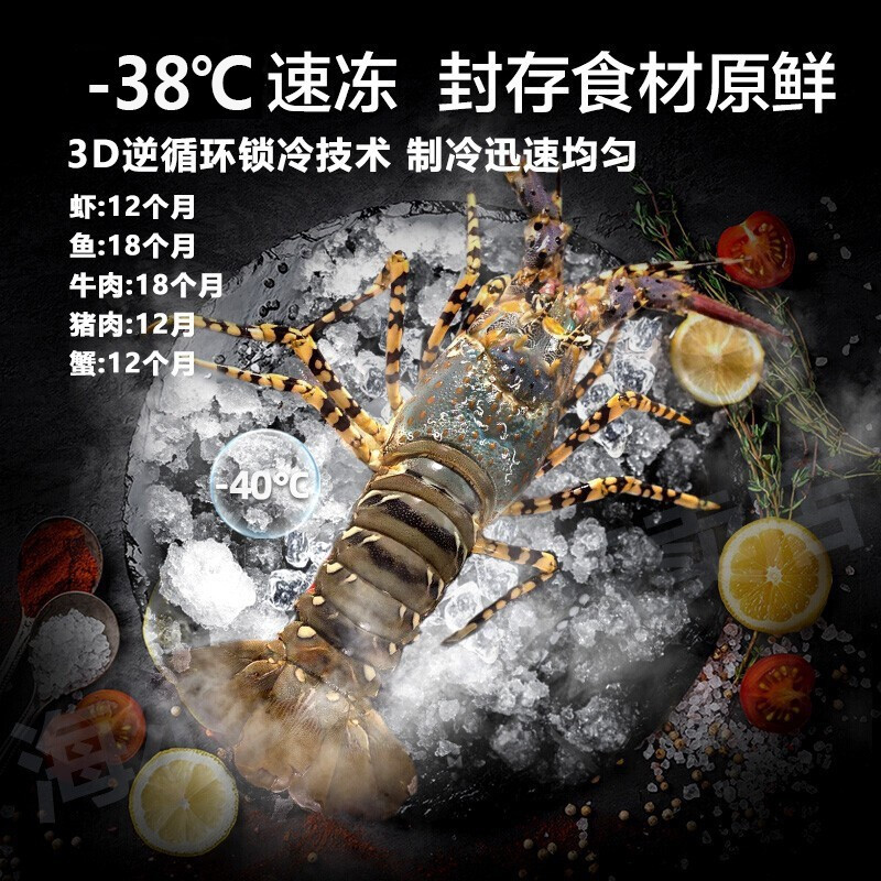 海尔(Haier)519升商用大容量卧式顶开门冷柜 冷藏冷冻柜转换一机多用深冷速冻节能省电 BC/BD-519HCM