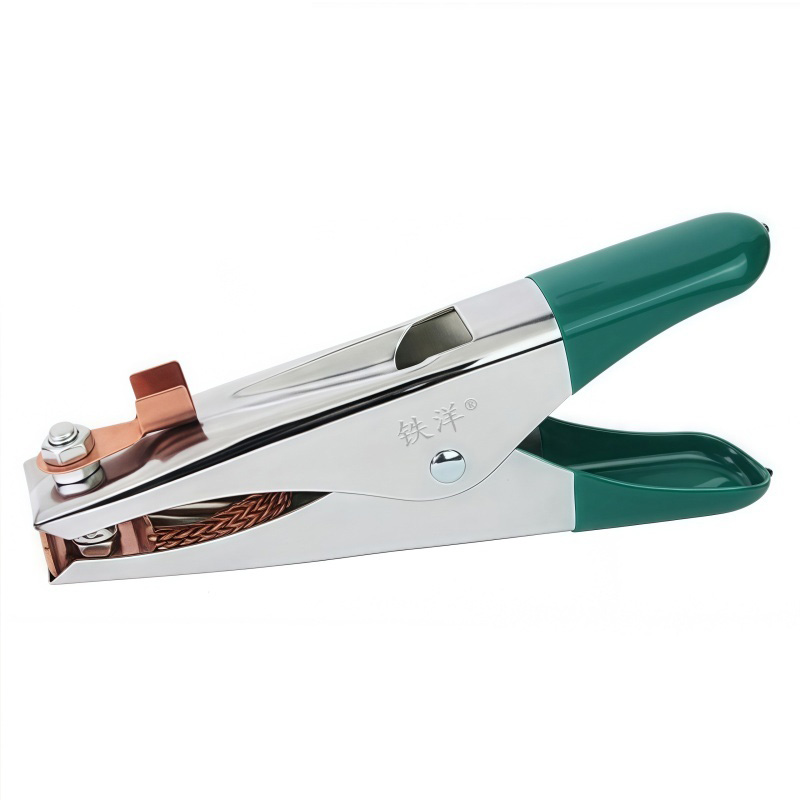 铁洋 电焊机地线夹 接地夹 500A包胶加厚 个高清大图