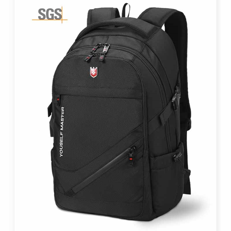 闪电客双肩包男士大容量商务旅行包电脑背包登山包初中高中大学生书包