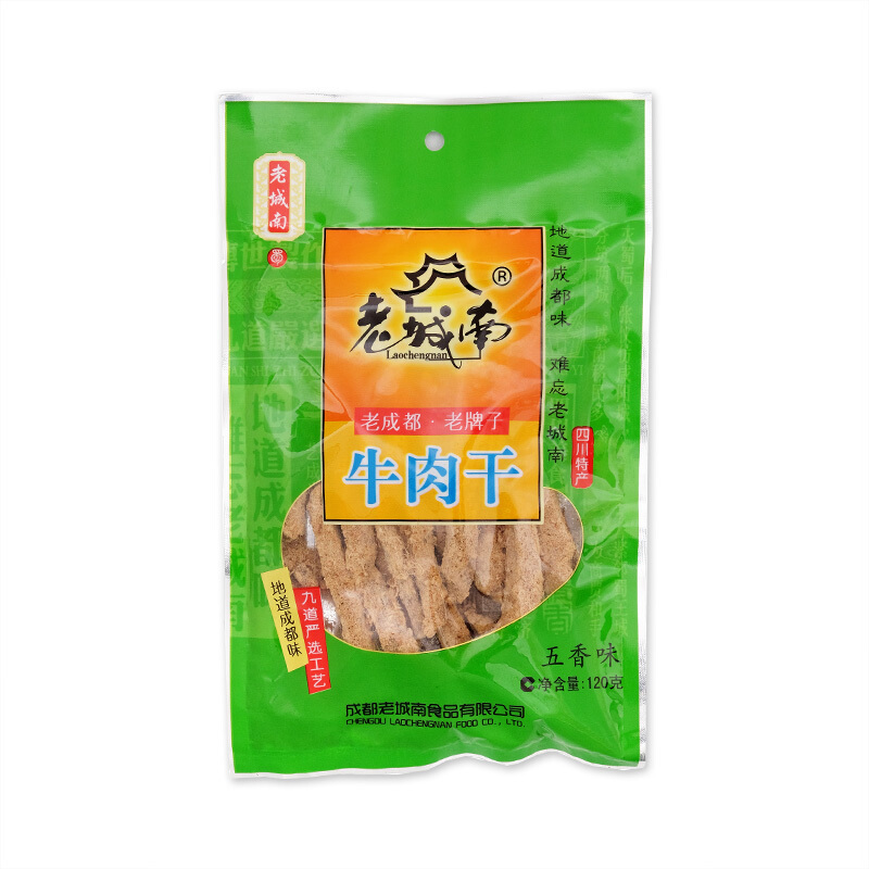 老城南牛肉干(五香味)120g