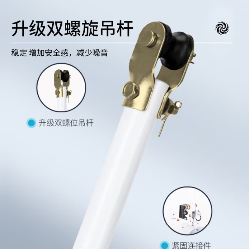 奥克斯 吊扇/电风扇/吊扇/顶扇/风扇 56寸三档直径1.4米三叶吊扇 FD-140R高清大图
