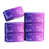 [大羽毛款抽巾]芈奈儿洗脸巾一次性纯棉加厚加大 72抽/包 抽取式男女洗面擦脸不掉毛全棉宝宝婴儿专用洁面棉柔巾 6包装