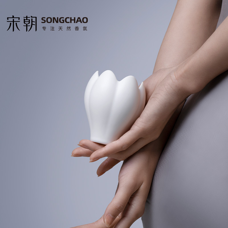 宋朝 玉兰杯香薰蜡烛110g春雨木兰高清大图