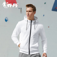 乔丹男装运动外套卫衣男新款针织连帽上衣开衫男运动服休闲服开衫卫衣XWD139419