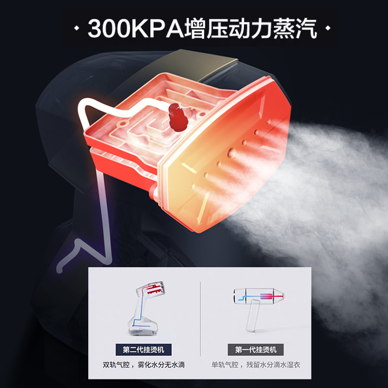 卓力(Cuori)手持增压挂烫机家用迷你烫衣机小型电熨斗便携旅行熨烫机BG578