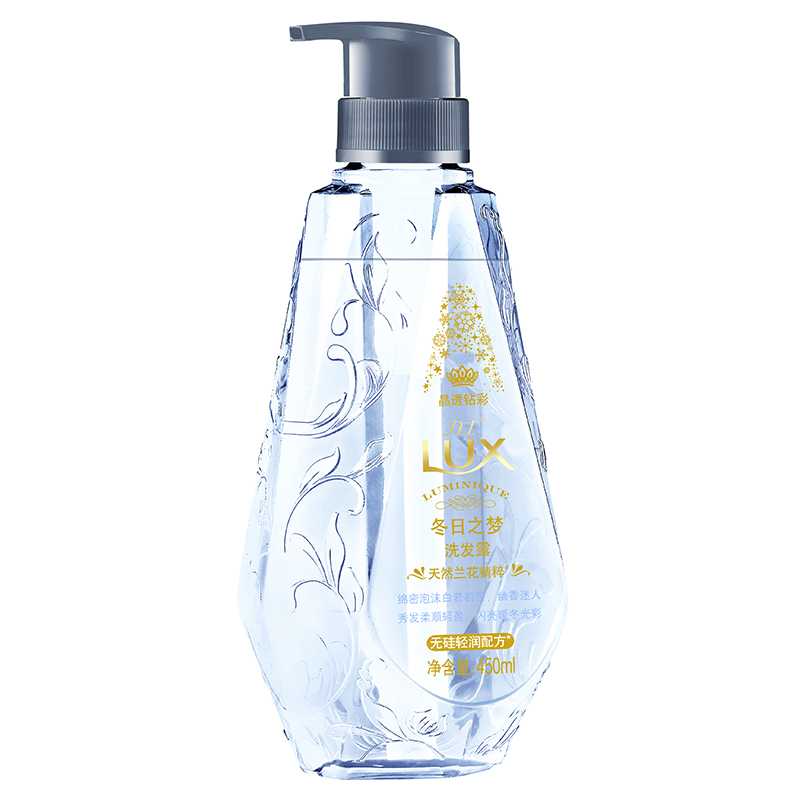 力士 (LUX) 冬日之梦洗发水450ml 所有发质 成人[联合利华]高清大图