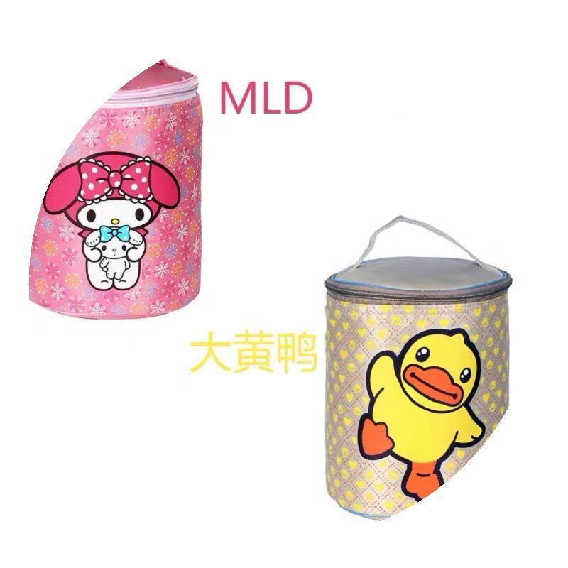 藏青束口圆桶 学生饭盒保温袋加厚手提袋圆形饭盒袋装饭盒的袋子铝箔加厚手提袋