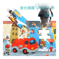 特宝儿(topbright)仿真飞机小车儿童拼图玩具宝宝木质拼图男孩女孩儿童玩具1-2-3岁-6岁130911