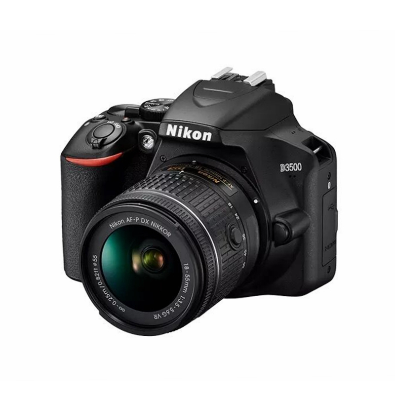 店保五年/尼康 D3500+18-55VR套机入门高清单反相机 D3500套机AF P 18-55mm VR防抖镜头 全新港版