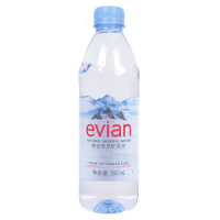 依云天然矿泉水500mL*24瓶整箱