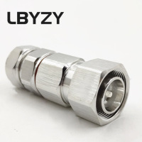 LBYZY 小DIN型公头 4.3-10公头1/2超柔接头 4.3-10DIN公头 10个起订