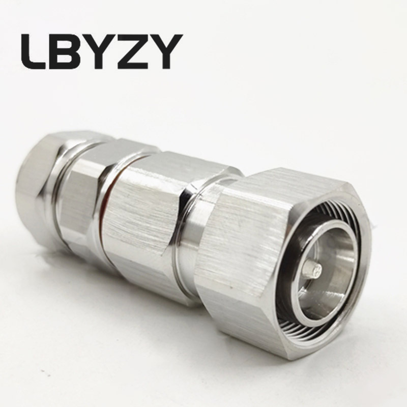 LBYZY 小DIN型公头 4.3-10公头1/2超柔接头 4.3-10DIN公头 10个起订