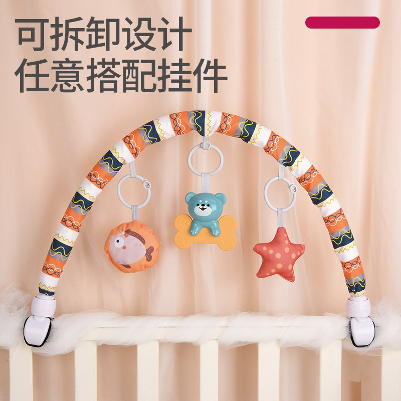 新生的儿满月见面礼物百天01周岁玩具生日礼盒婴幼儿礼篮初生1663高清大图